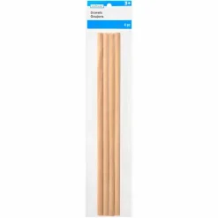 12 Packs: 4 ct. (48 total) 3/8" x 12" Wooden Dowels by Creatology™