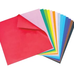 12 Packs: 45 ct. (540 total) 5.875" x 5.875" Yasutomo® Double-Sided Color Origami Paper
