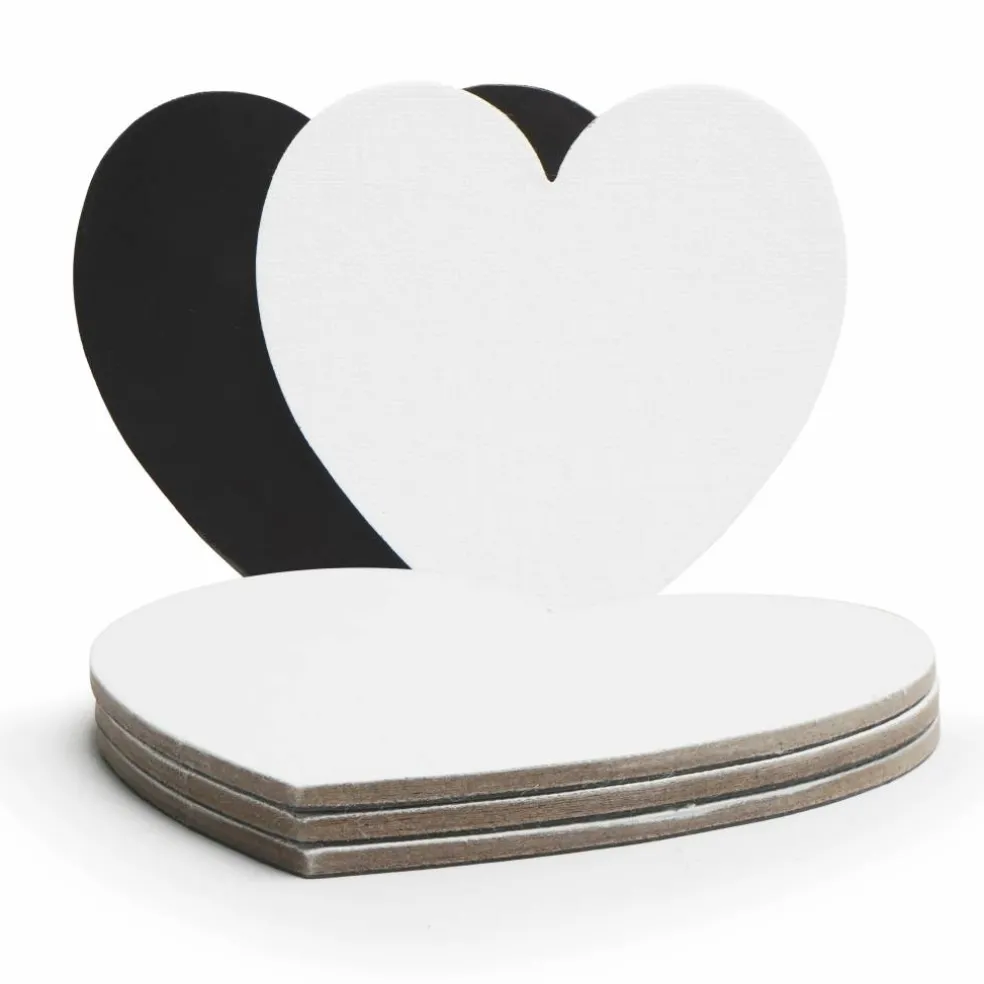 5 Pack 4" Shaped Magnetic Canvas Panels by Craft Smart™