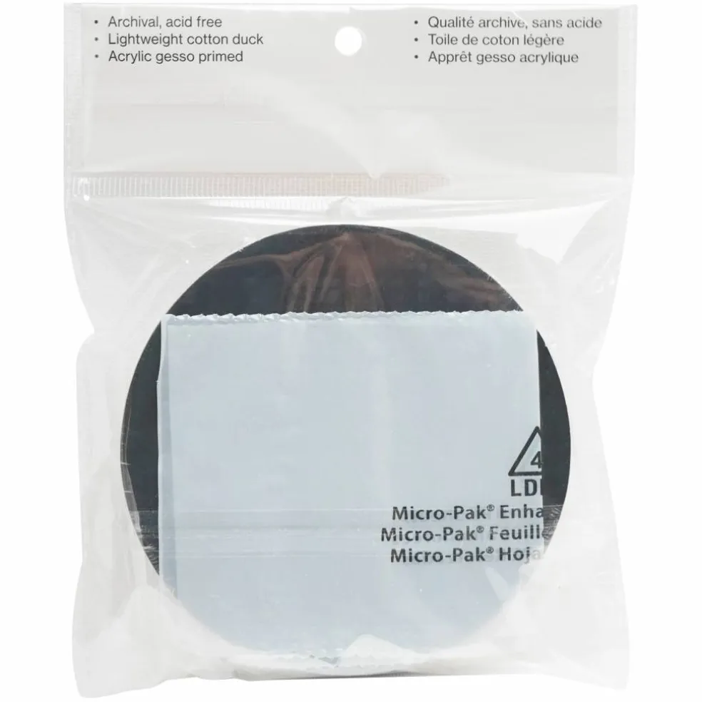 5 Pack 4" Shaped Magnetic Canvas Panels by Craft Smart™