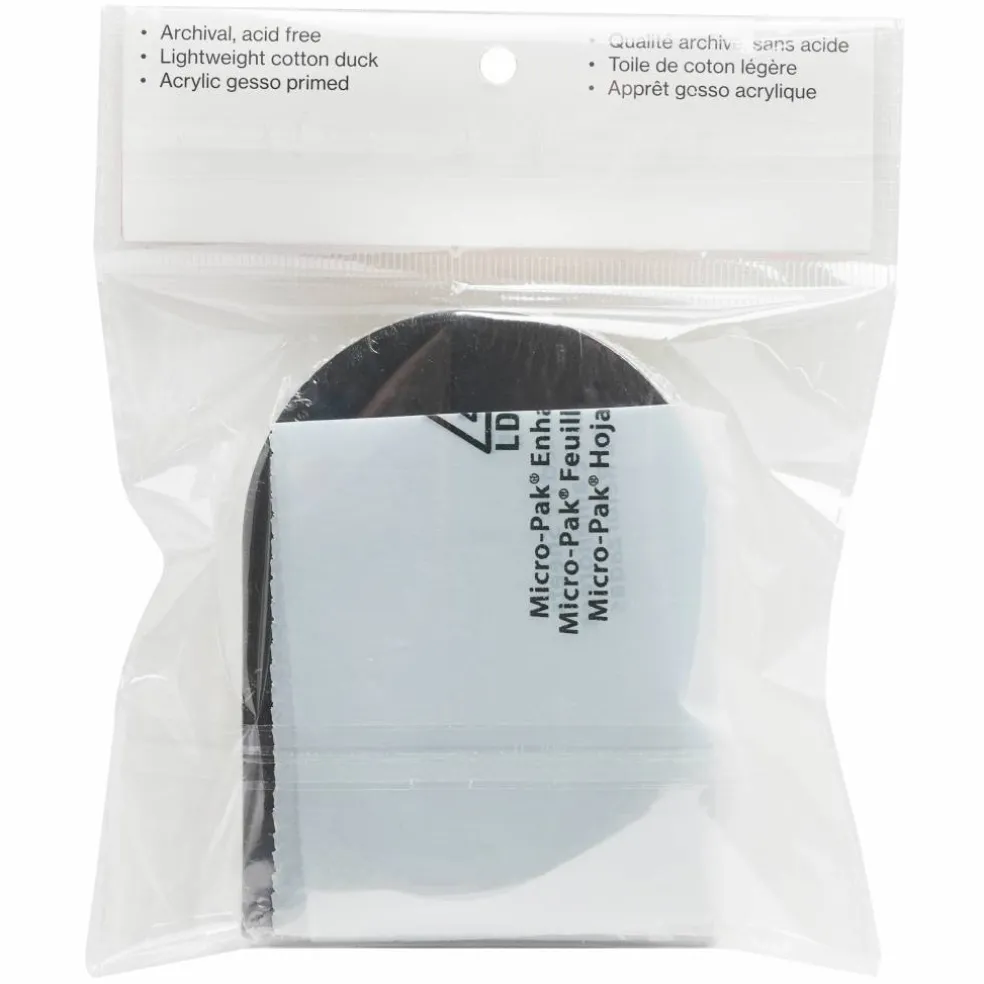 5 Pack 4" Shaped Magnetic Canvas Panels by Craft Smart™