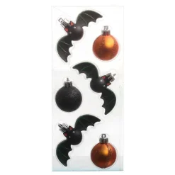 6 Pack Shatterproof Bat & Ball Ornaments by Ashland®