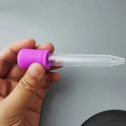 20-Pack Silicone & Plastic Liquid Droppers with Brush – Bulb Tip Eyedroppers for Candy, Oil, Gummy Making
