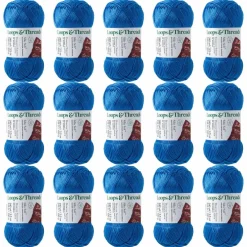 15 Pack: Silky Soft™ Yarn by Loops & Threads®