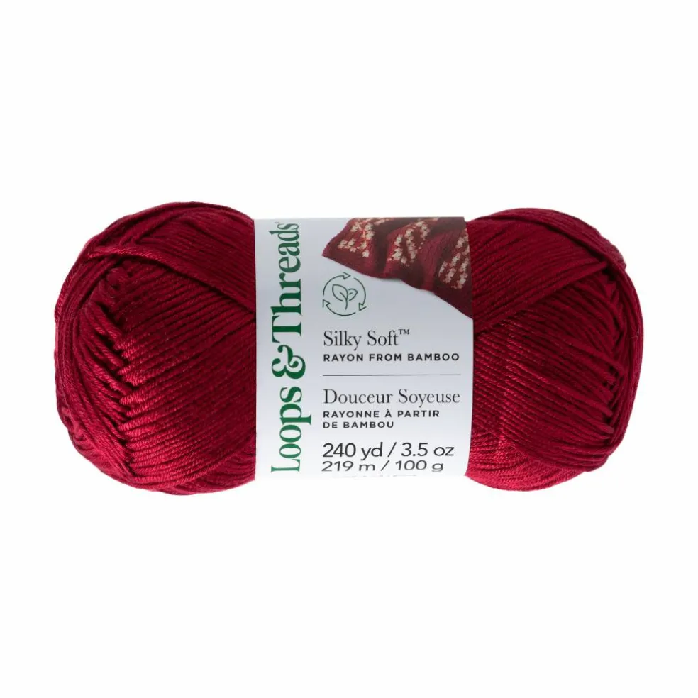 15 Pack: Silky Soft™ Yarn by Loops & Threads®