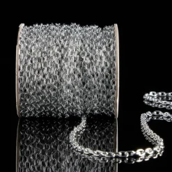6 Pack: Silver Fine Chain Spool by Bead Landing™