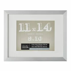 8 Pack: Silver Frame with Mat, Belmont by Studio Décor®