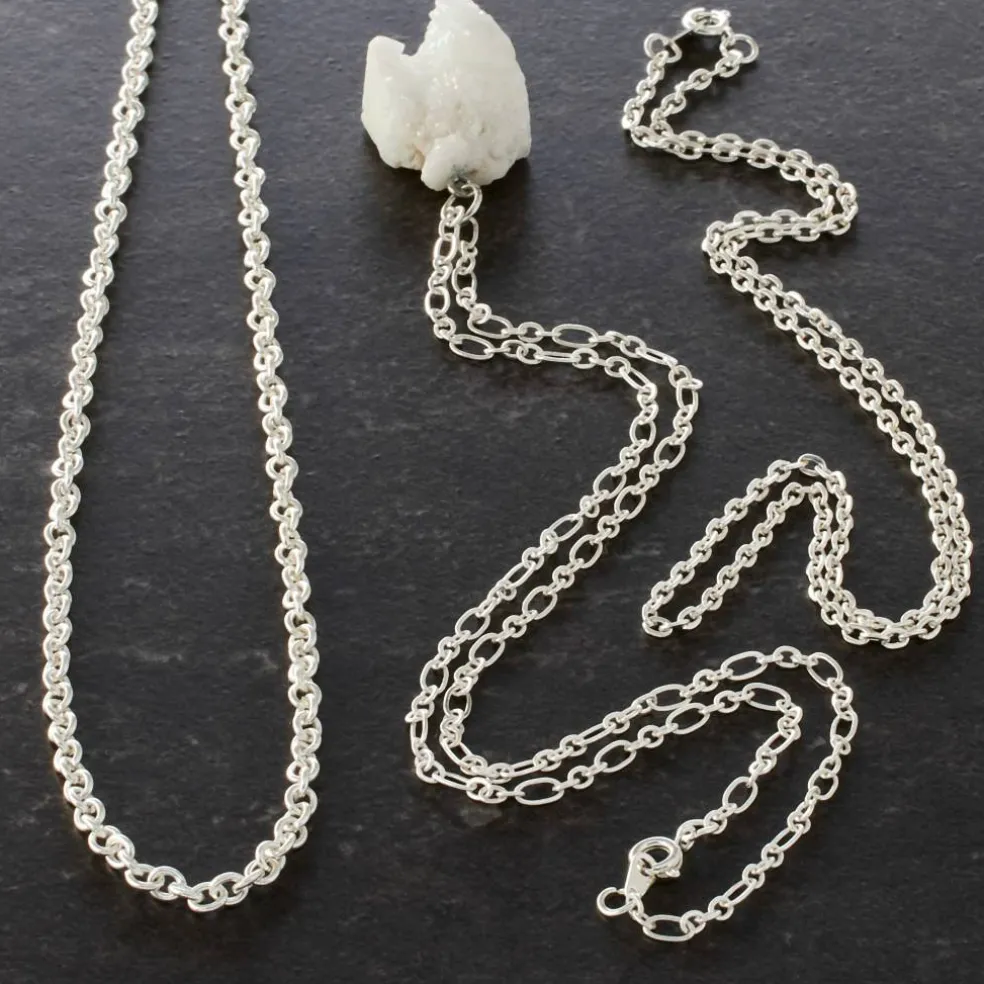 12 Pack: 18" Silver-Plated Chain by Bead Landing™