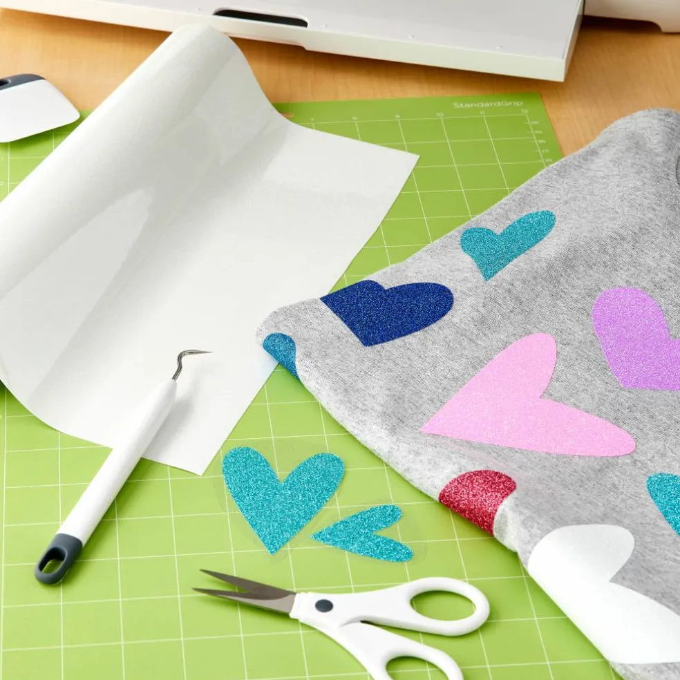 6 Pack: Siser® Glitter Heat Transfer Vinyl Mega Roll