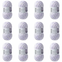 12 Pack: Skinny Chenille™ Multi Yarn by Loops & Threads®