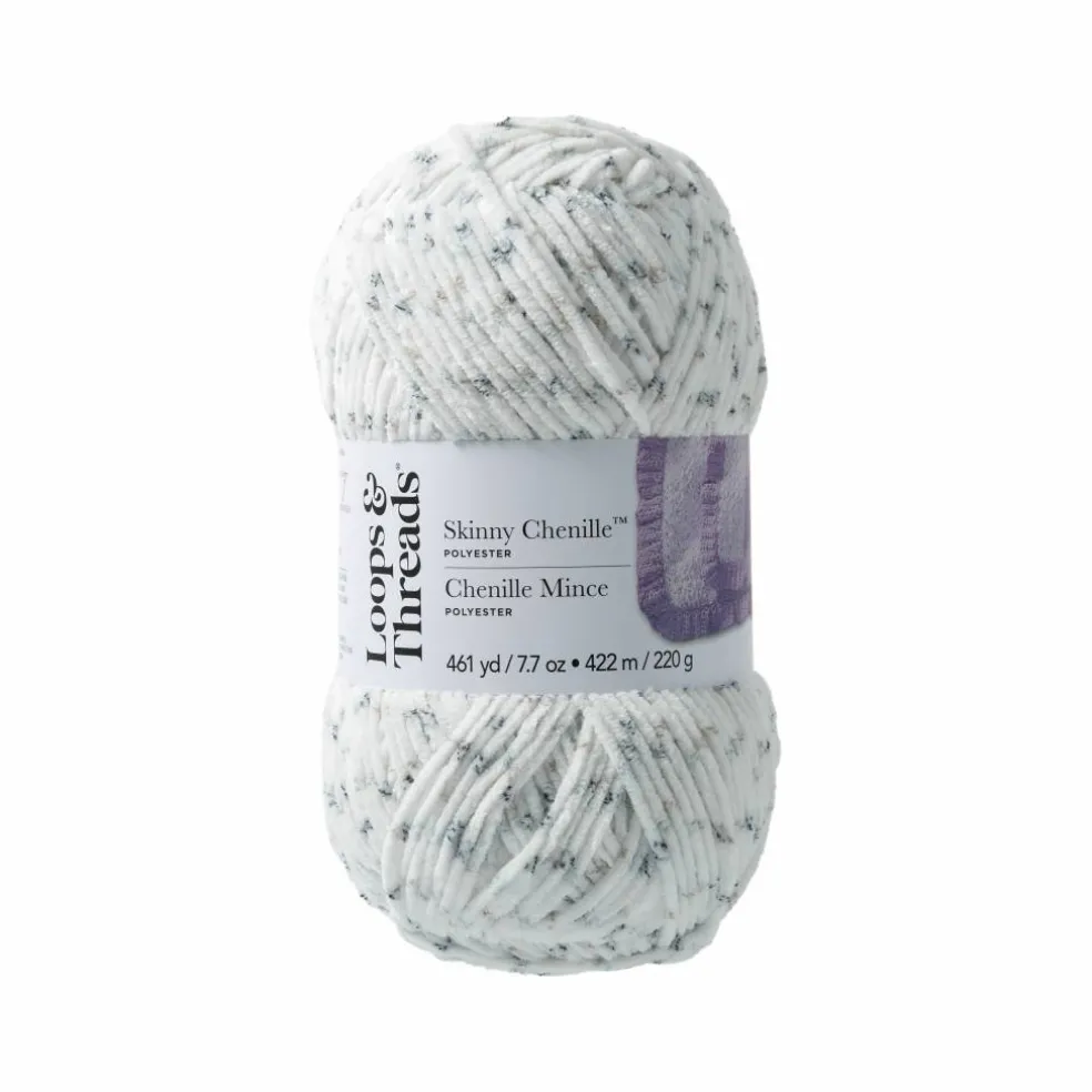 12 Pack: Skinny Chenille™ Multi Yarn by Loops & Threads®