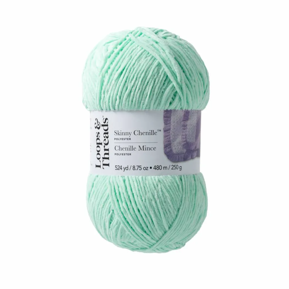12 Pack: Skinny Chenille™ Yarn by Loops & Threads®