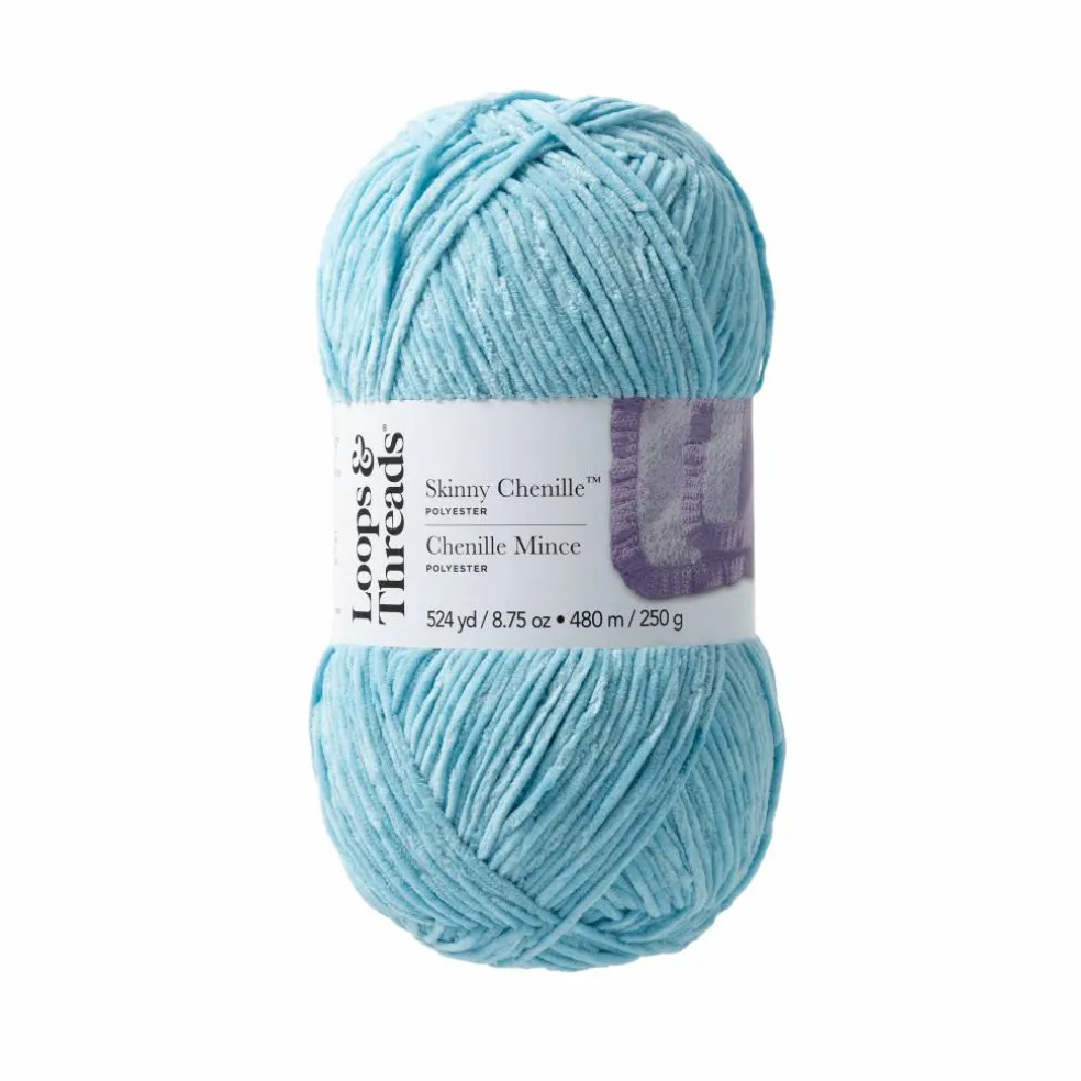 12 Pack: Skinny Chenille™ Yarn by Loops & Threads®