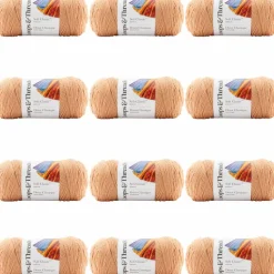 12 Pack: Soft Classic™ Solid Yarn by Loops & Threads®