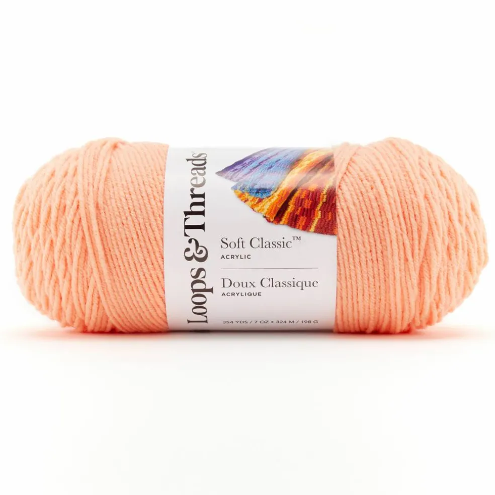 12 Pack: Soft Classic™ Solid Yarn by Loops & Threads®