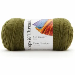 12 Pack: Soft Classic™ Solid Yarn by Loops & Threads®