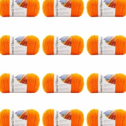 12 Pack: Soft Classic™ Solid Yarn by Loops & Threads®