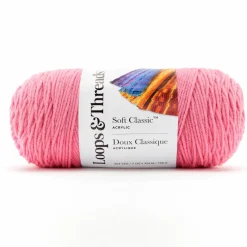 12 Pack: Soft Classic™ Solid Yarn by Loops & Threads®