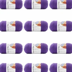 12 Pack: Soft Classic™ Solid Yarn by Loops & Threads®