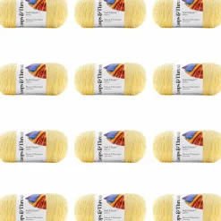 12 Pack: Soft Classic™ Solid Yarn by Loops & Threads®
