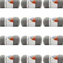 12 Pack: Soft Classic™ Solid Yarn by Loops & Threads®