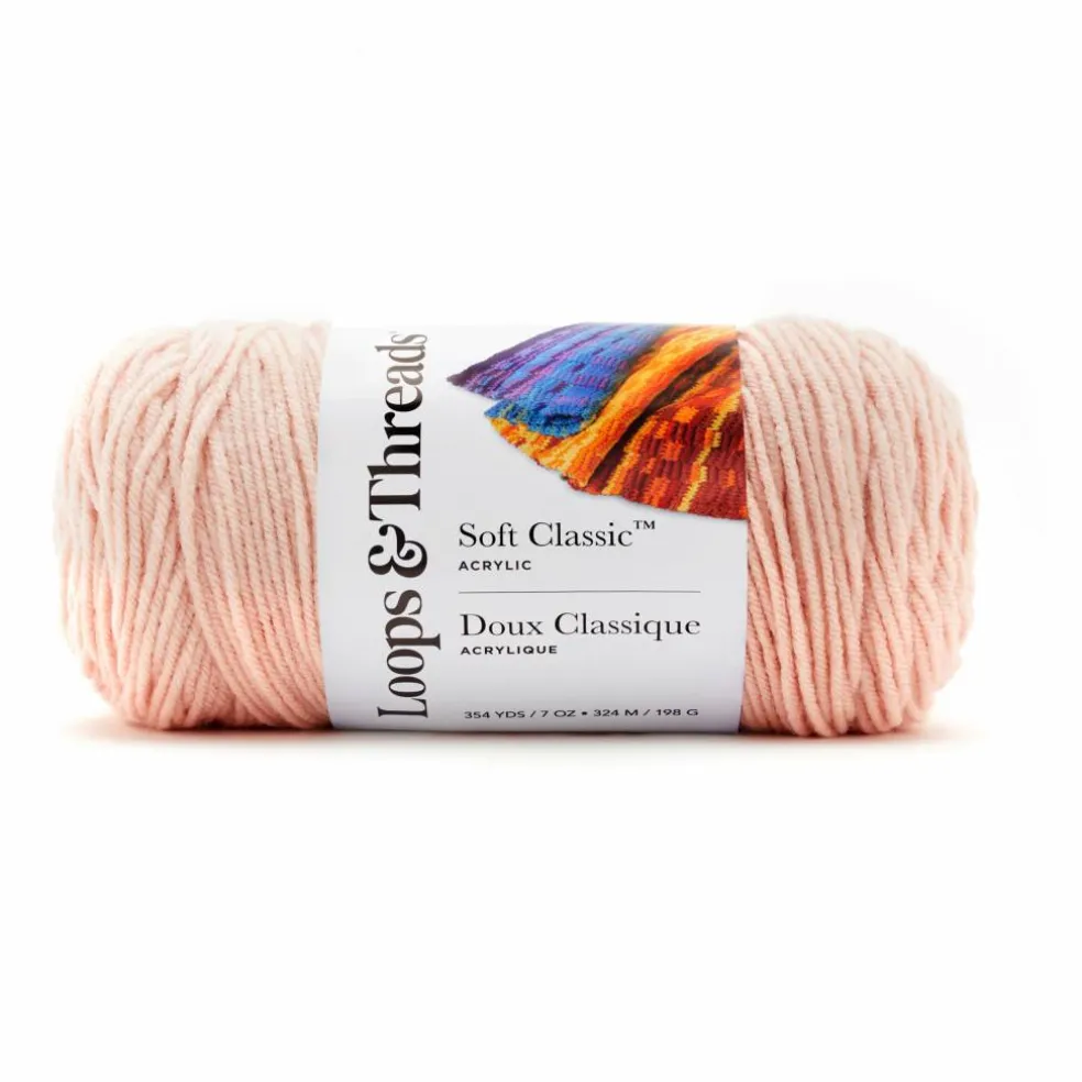 12 Pack: Soft Classic™ Solid Yarn by Loops & Threads®
