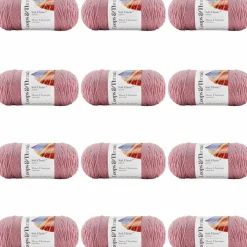 12 Pack: Soft Classic™ Solid Yarn by Loops & Threads®