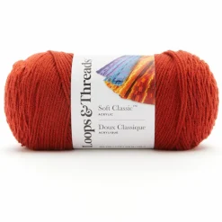 12 Pack: Soft Classic™ Solid Yarn by Loops & Threads®
