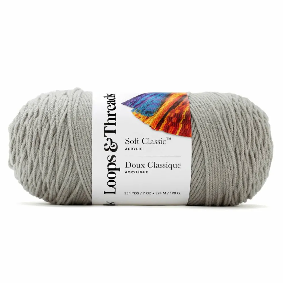 12 Pack: Soft Classic™ Solid Yarn by Loops & Threads®