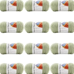 12 Pack: Soft Classic™ Solid Yarn by Loops & Threads®