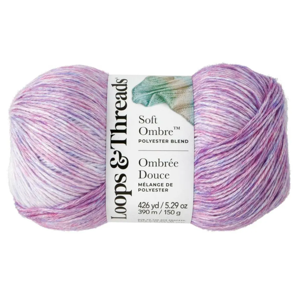 6 Pack: Soft Ombre™ Yarn by Loops & Threads®