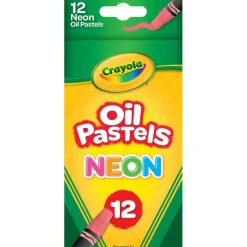 4 Packs: 6 Packs 12 ct. (288 total) Crayola® Neon Oil Pastels