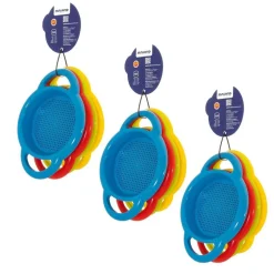 6 Packs: 3 Packs 4 ct. (72 total) Miniland Educational Sieves
