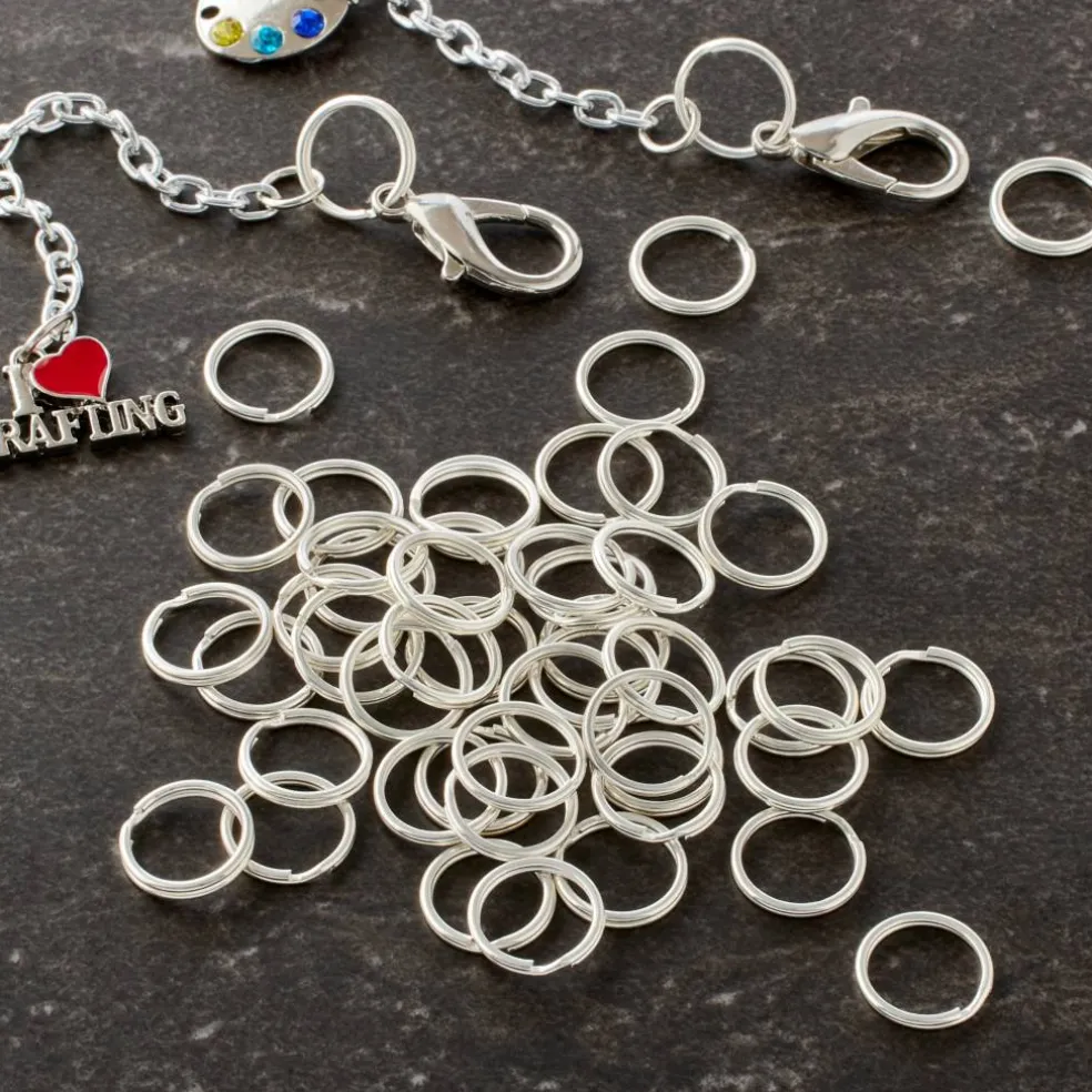 12 Pack: Split Rings by Bead Landing™, 12mm