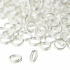 12 Pack: Split Rings, 6mm by Bead Landing™