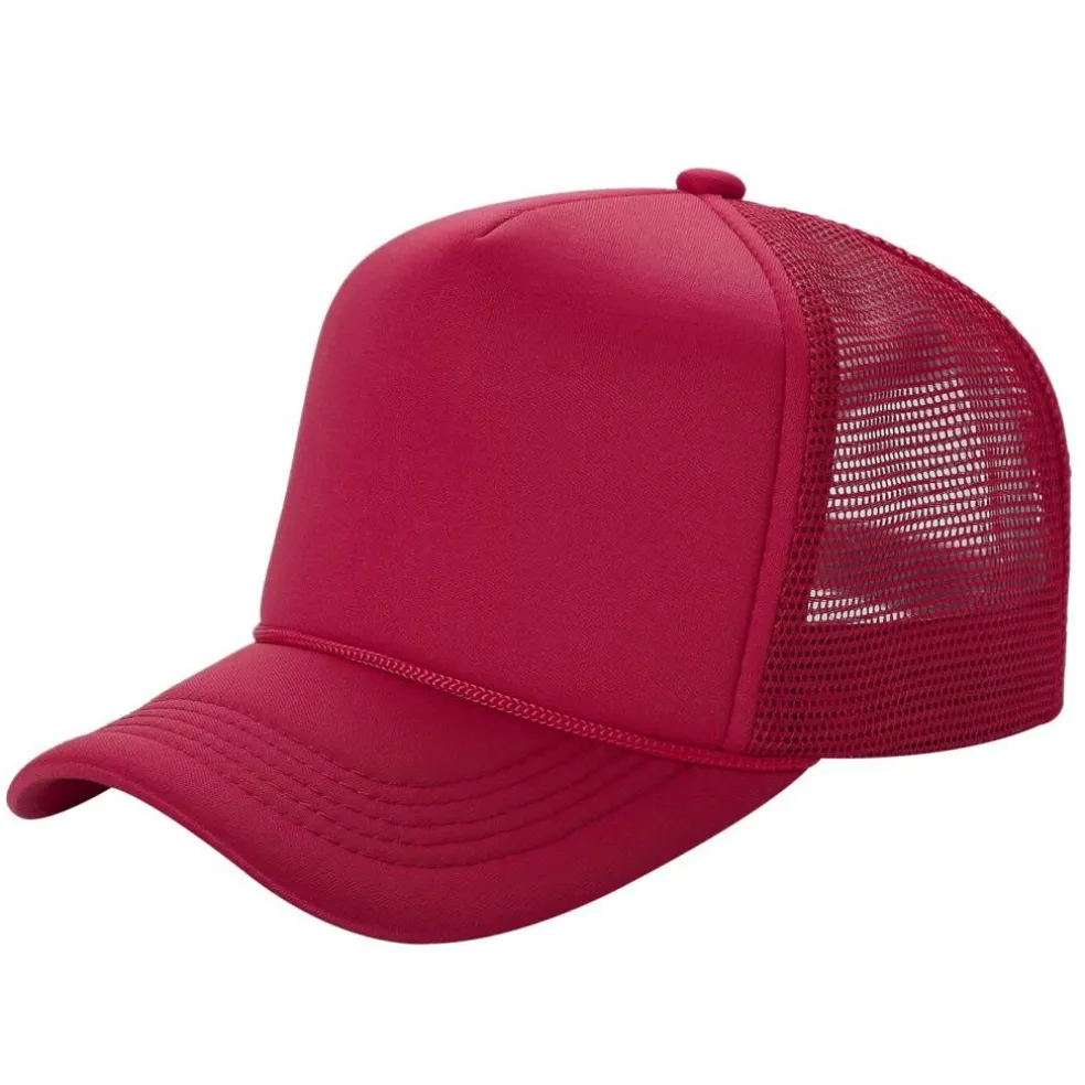 12 Pack Sponge Foam Trucker Mesh Cap Snapback Hat Free Shipping