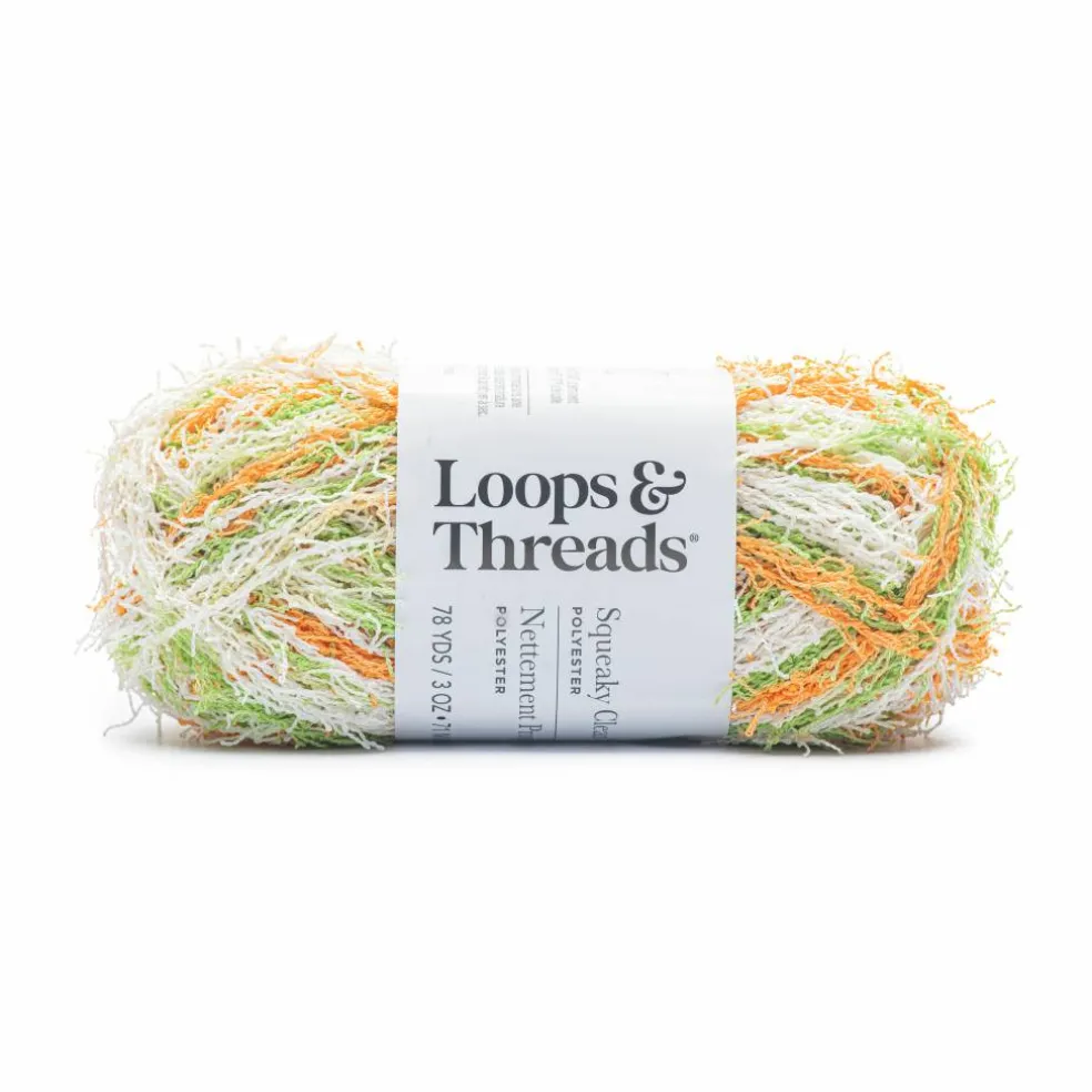 15 Pack: Squeaky Clean™ Prints Yarn by Loops & Threads®