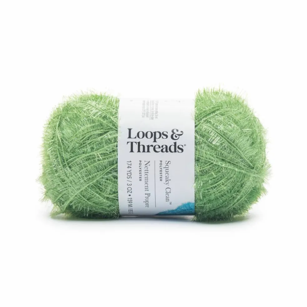 15 Pack: Squeaky Clean™ Sparkle Yarn by Loops & Threads®