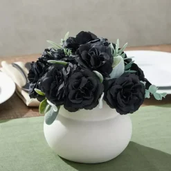 50 Pack Stemless Artificial Silk Roses