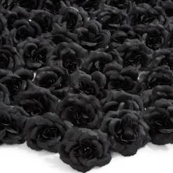 50 Pack Stemless Artificial Silk Roses