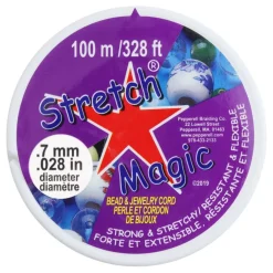 6 Pack: Stretch Magic® 0.7mm Clear Bead & Jewelry Cord, 100m
