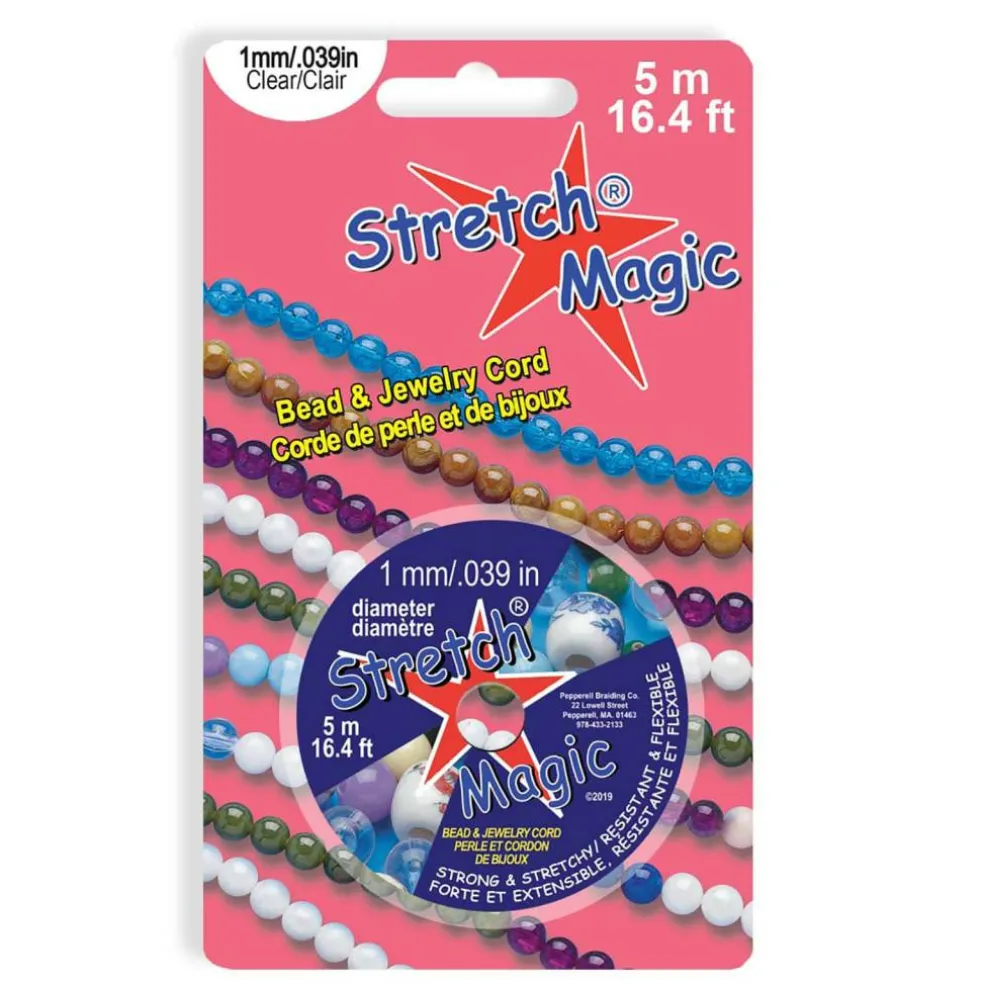 24 Pack: Stretch Magic® 1mm Clear Bead & Jewelry Cord