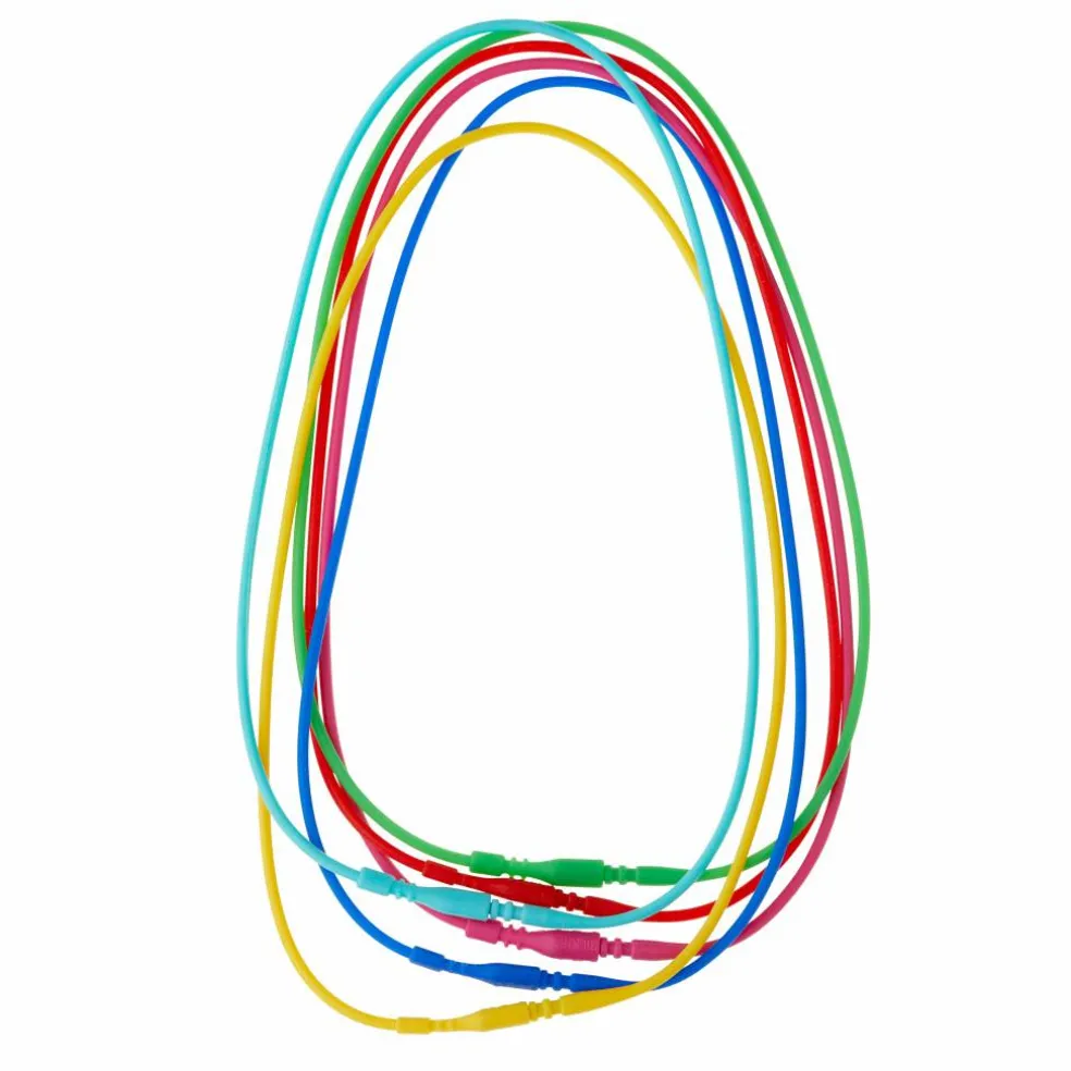 6 Pack: Stretch Magic Silkies™ Assorted Color Necklaces