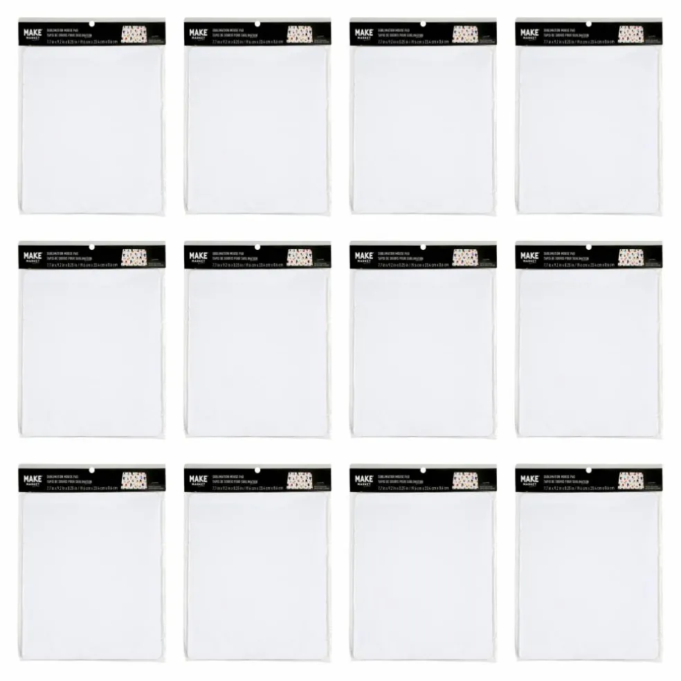 12 Pack: Sublimation Mouse Pad by Make Market®