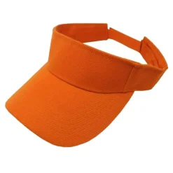 12 Pack Sun Visor Adjustable Cap Hat Athletic Wear - One Dozen