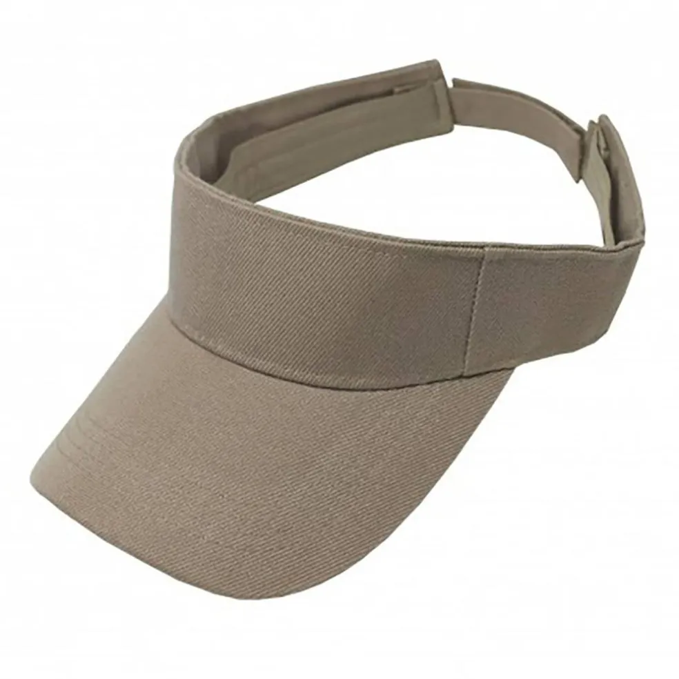 2-Pack Sun Visor Adjustable Cap Hat Athletic Wear
