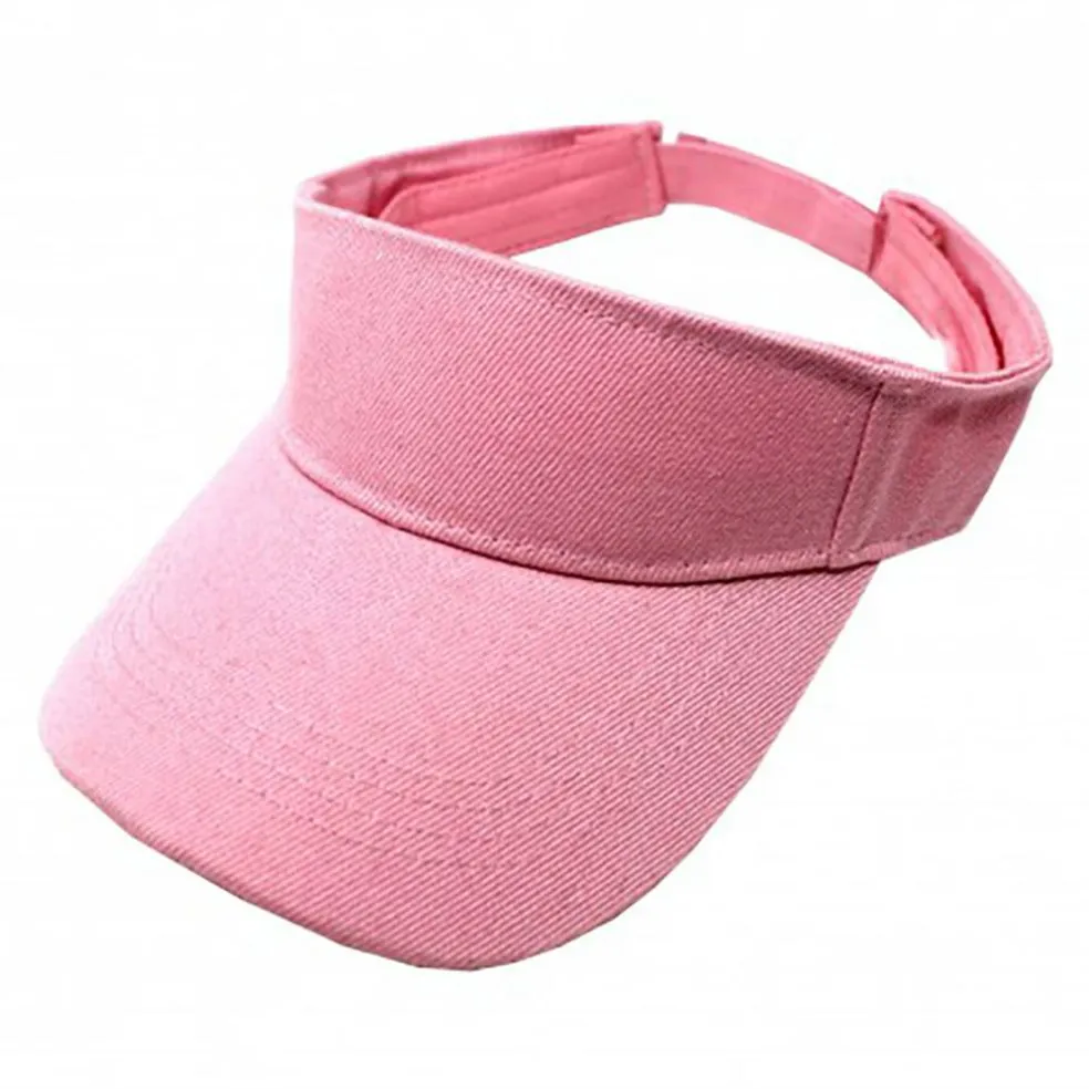 2-Pack Sun Visor Adjustable Cap Hat Athletic Wear