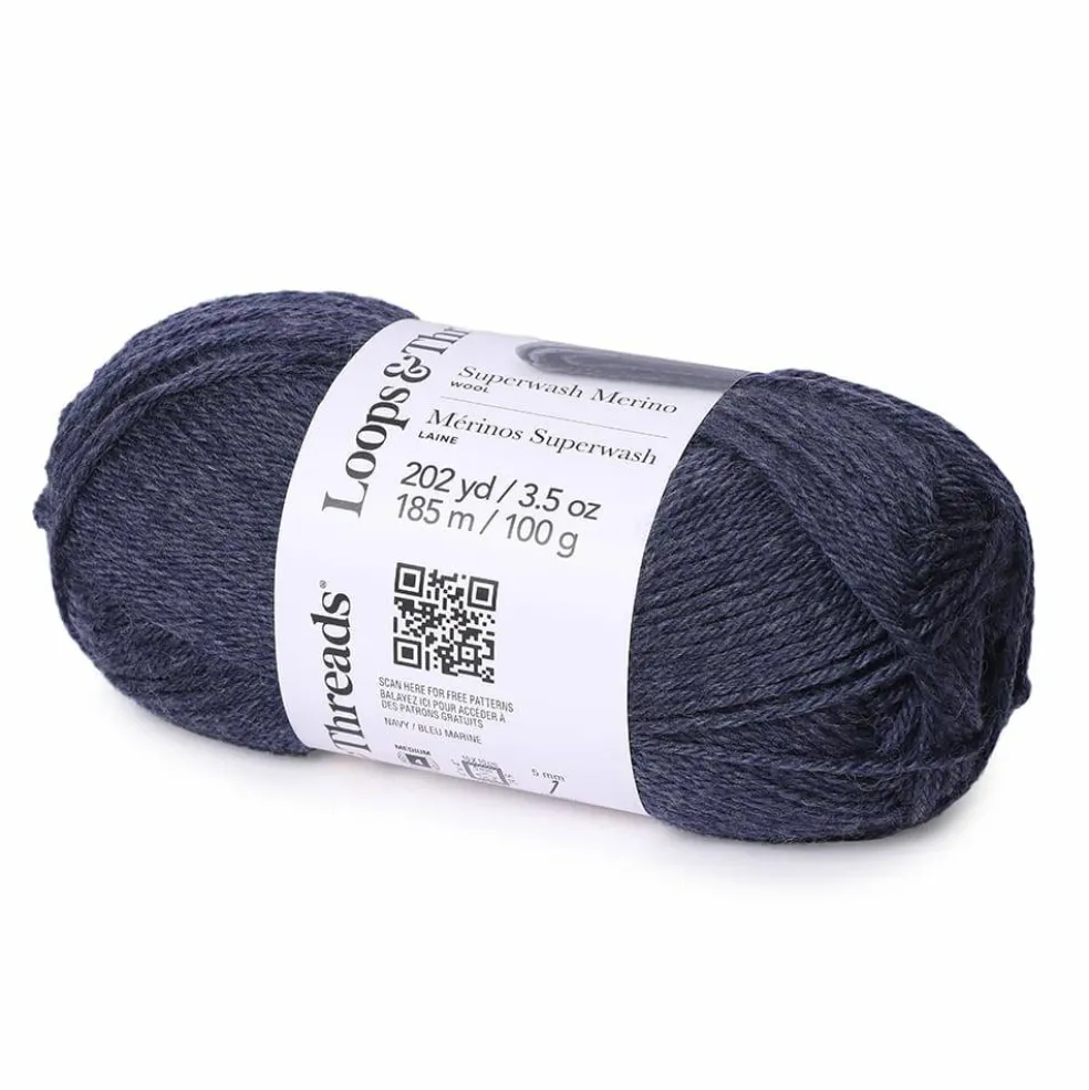 8 Pack: Superwash Merino Yarn by Loops & Threads®
