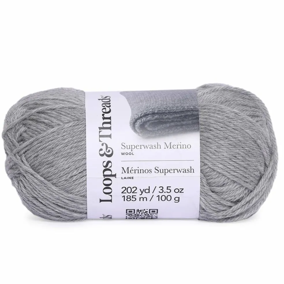 8 Pack: Superwash Merino Yarn by Loops & Threads®