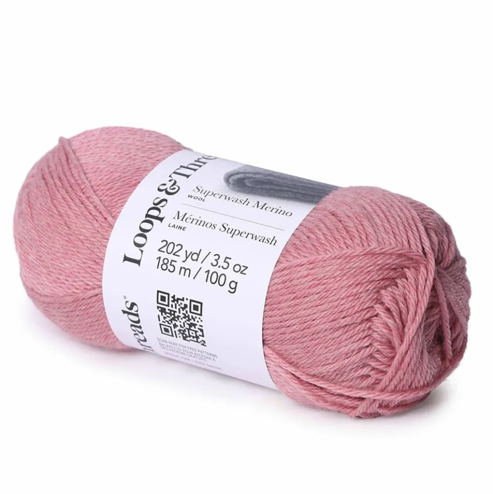 8 Pack: Superwash Merino Yarn by Loops & Threads®